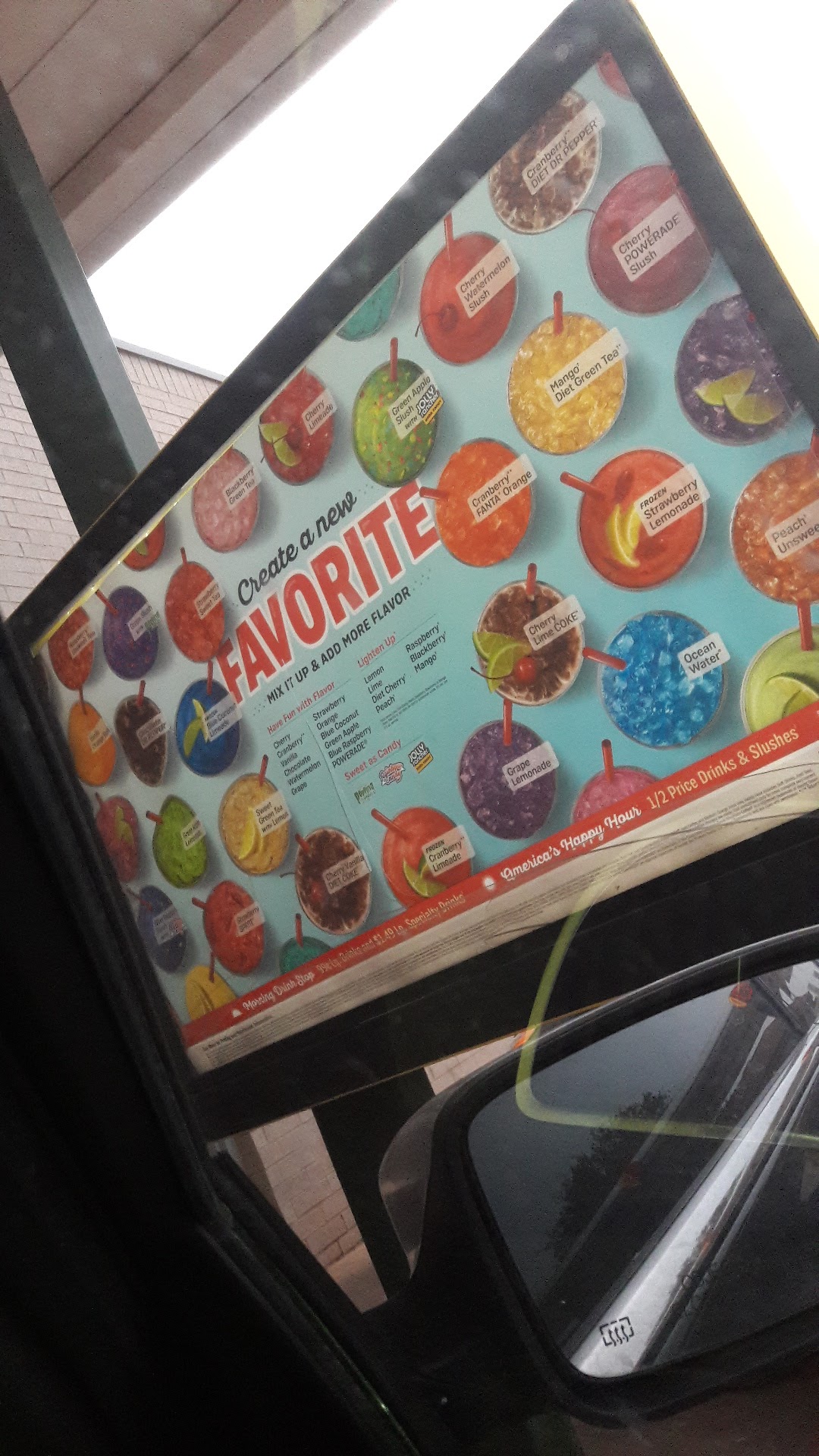 Sonic Drive-In Menu