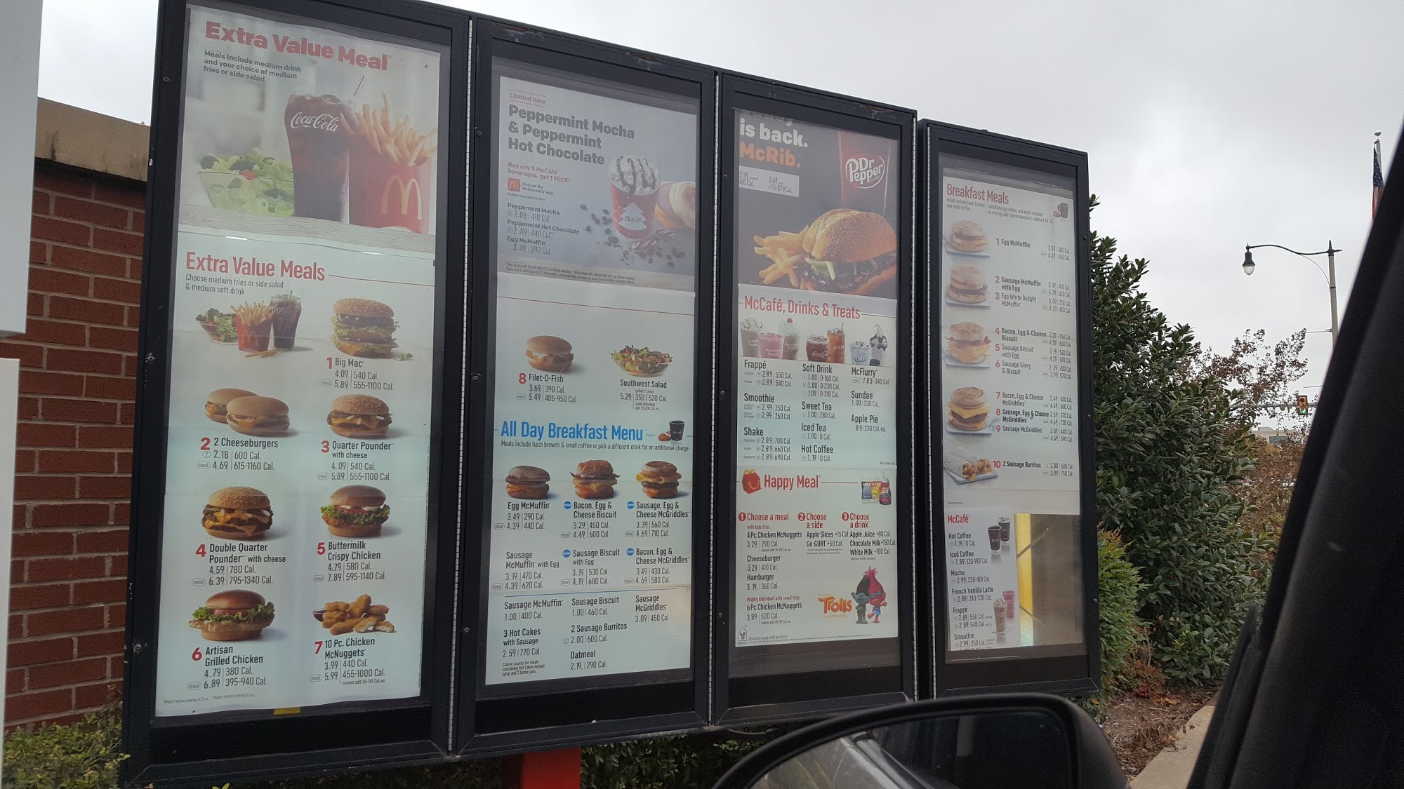 McDonald's Menu