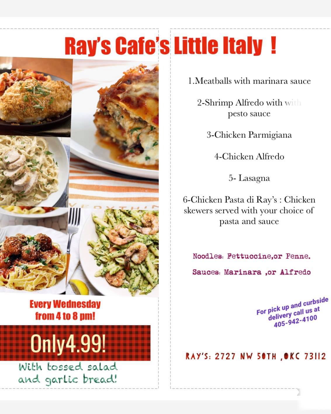 Ray's Cafe 2727 NW 50th St, Oklahoma City