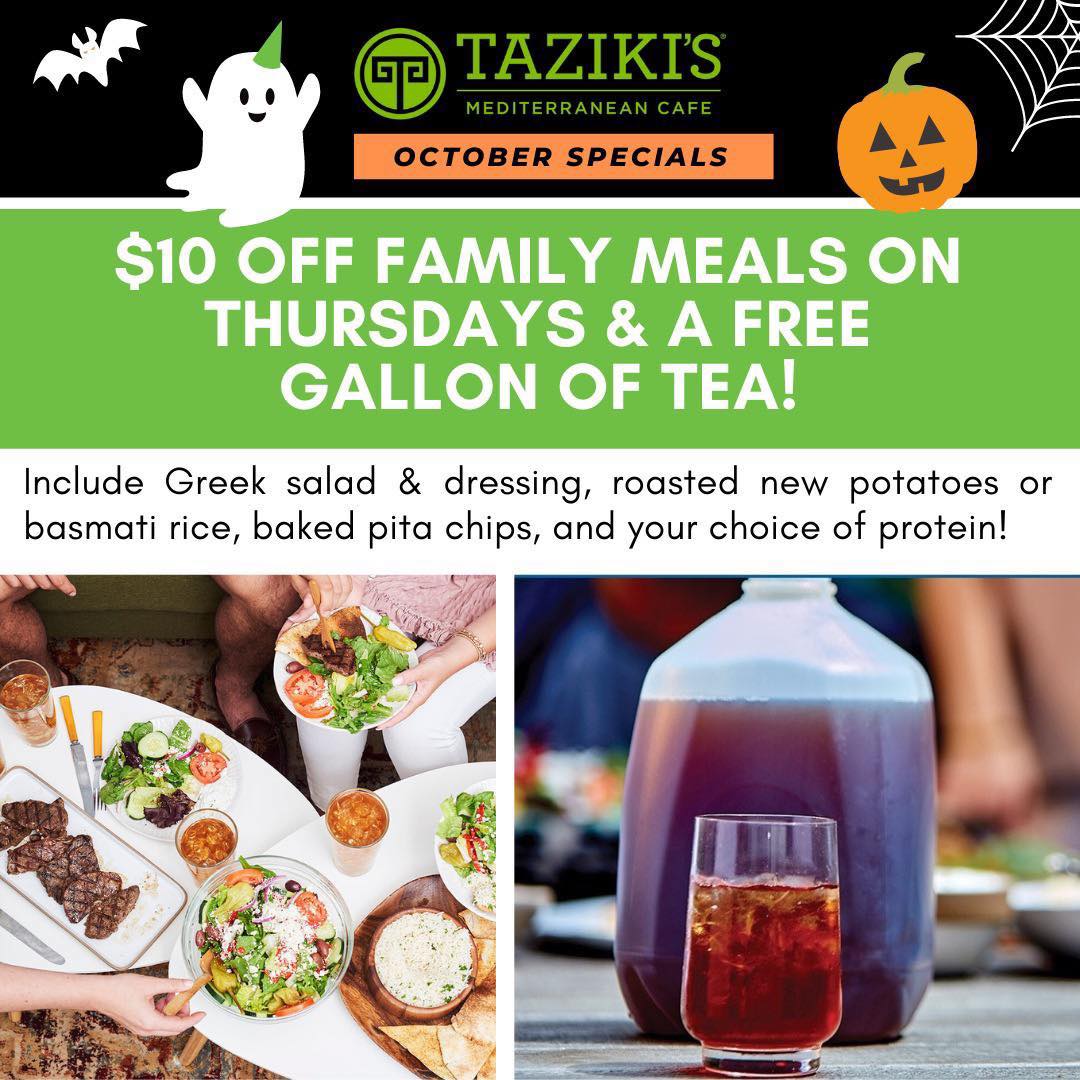 Taziki's Mediterranean Cafe - 71st and Yale 4929 E 71st St, Tulsa