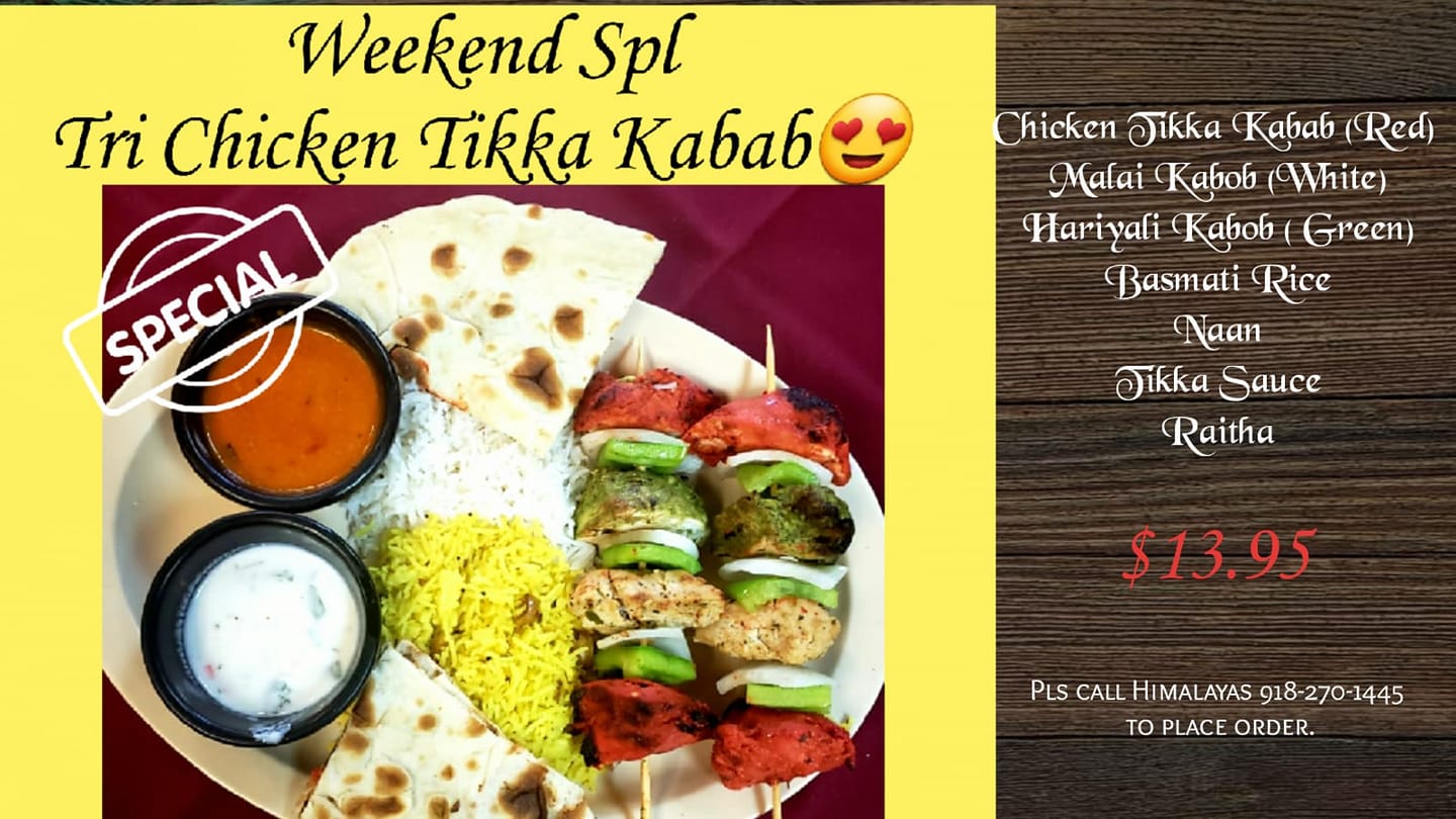Himalayas Aroma of India Restaurant 4844 S Memorial Dr, Tulsa