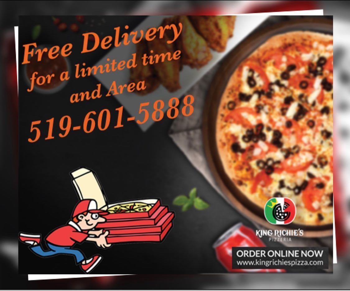 King Richie's Pizzeria 1133 Richmond St, London