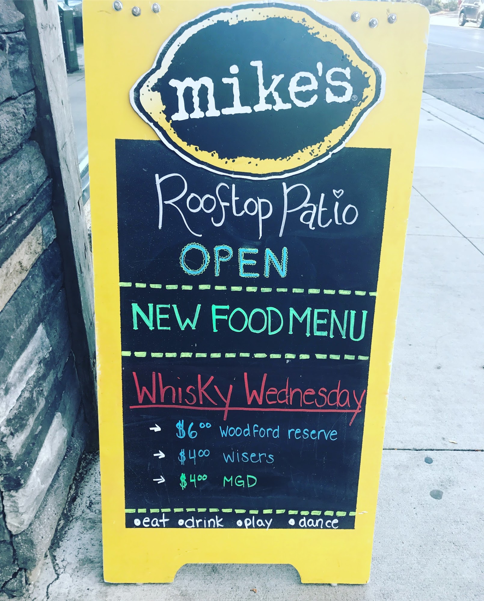Bear & Frankie’s Menu