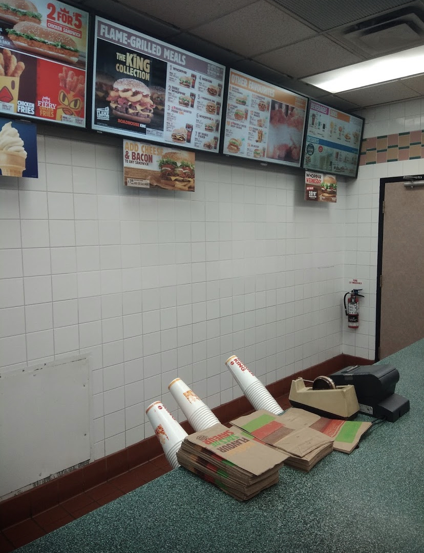 Burger King Menu