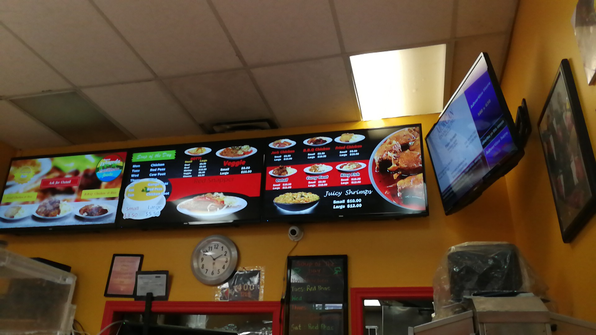 Tunup Islands Caribbean Foods Menu
