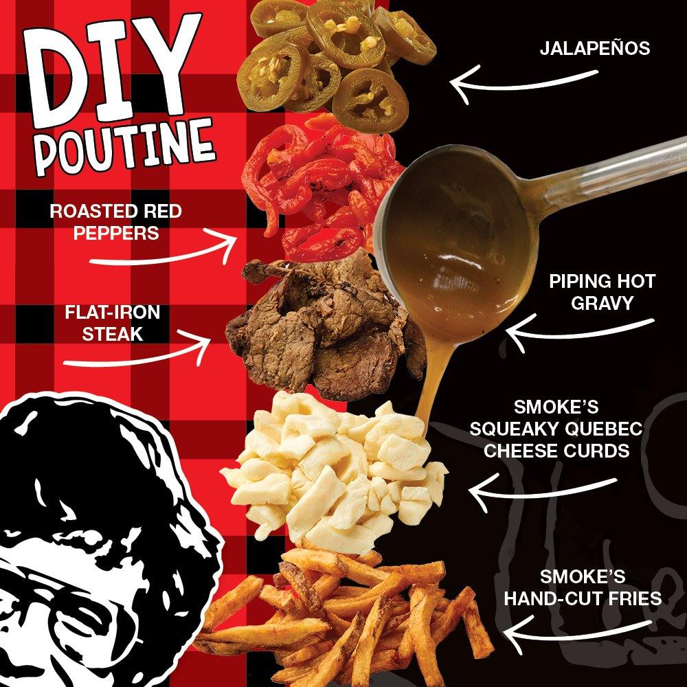 Smoke's Poutinerie 407 Dalhousie St, Ottawa