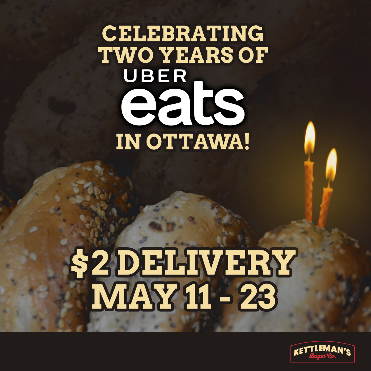Kettleman's Bagel Co. 912 Bank St, Ottawa