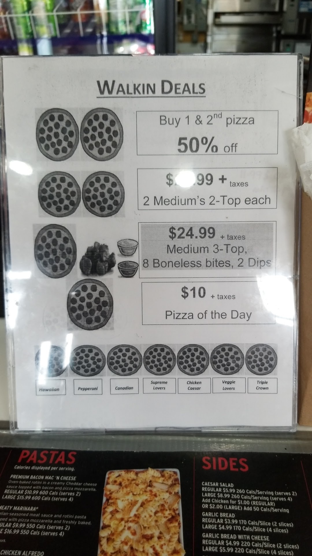 Pizza Hut Scarborough Menu
