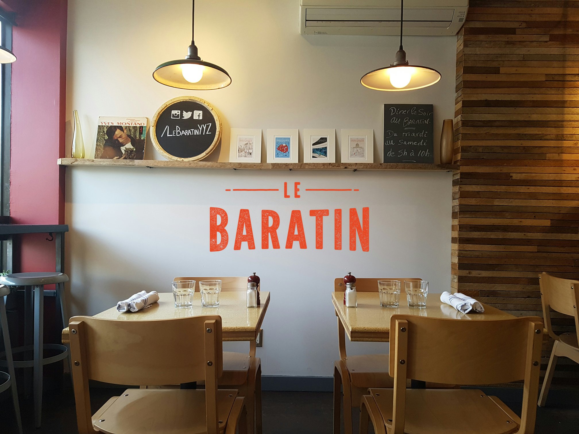 Le Baratin 1600 Dundas St W, Toronto