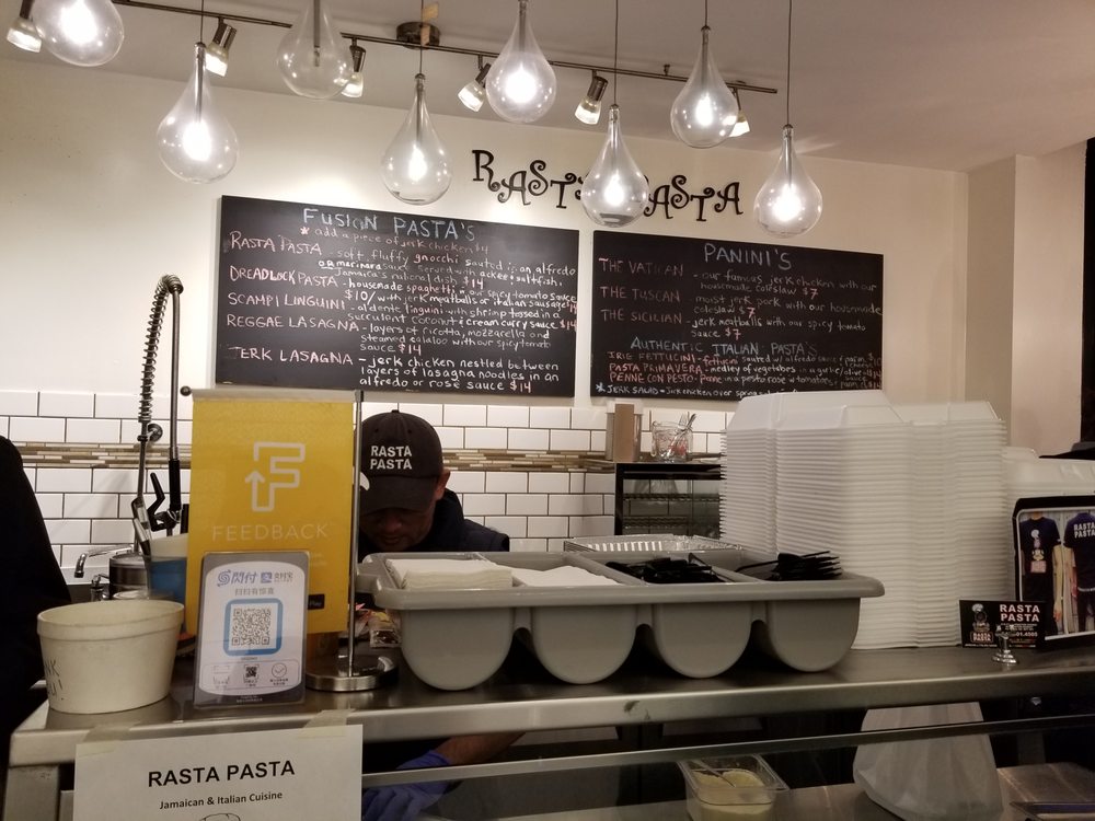 Rasta Pasta 61 Kensington Ave, Toronto