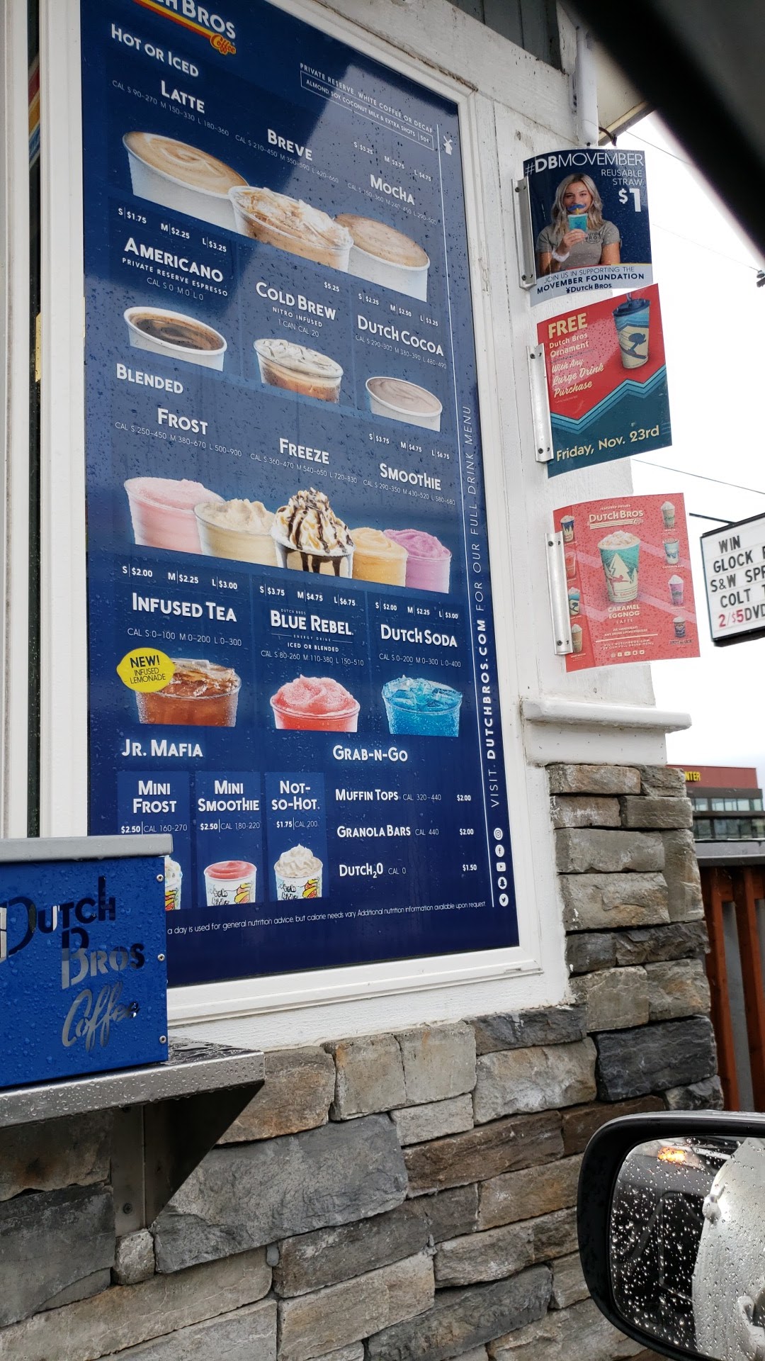 Dutch Bros Coffee Menu