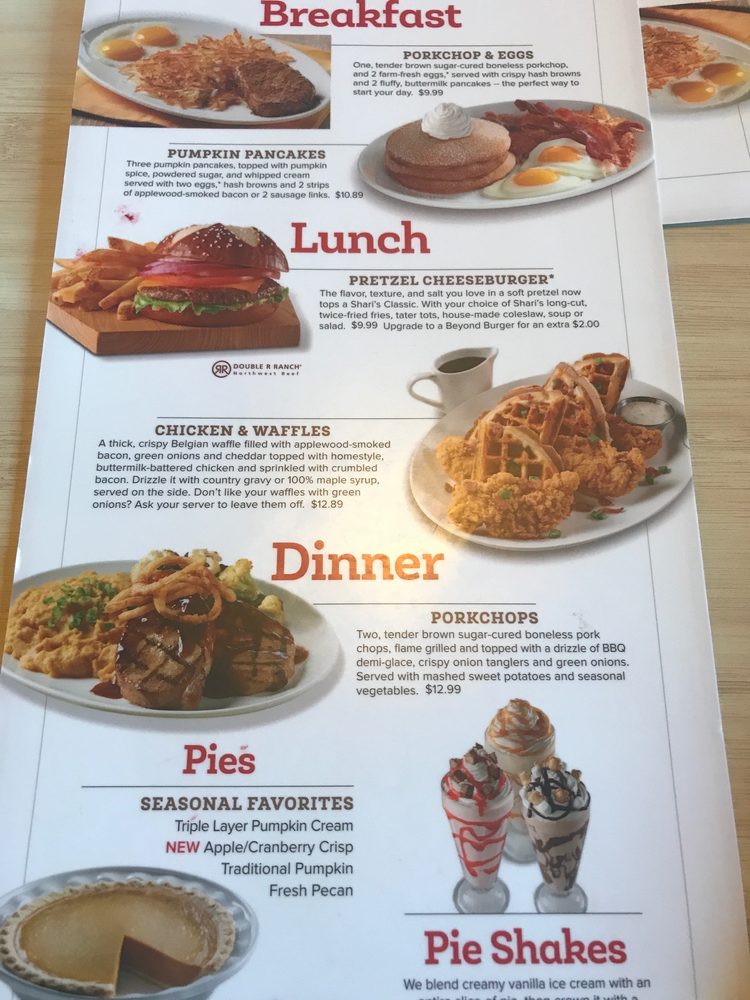 Shari's Cafe and Pies 3098 N Hwy 97, Bend