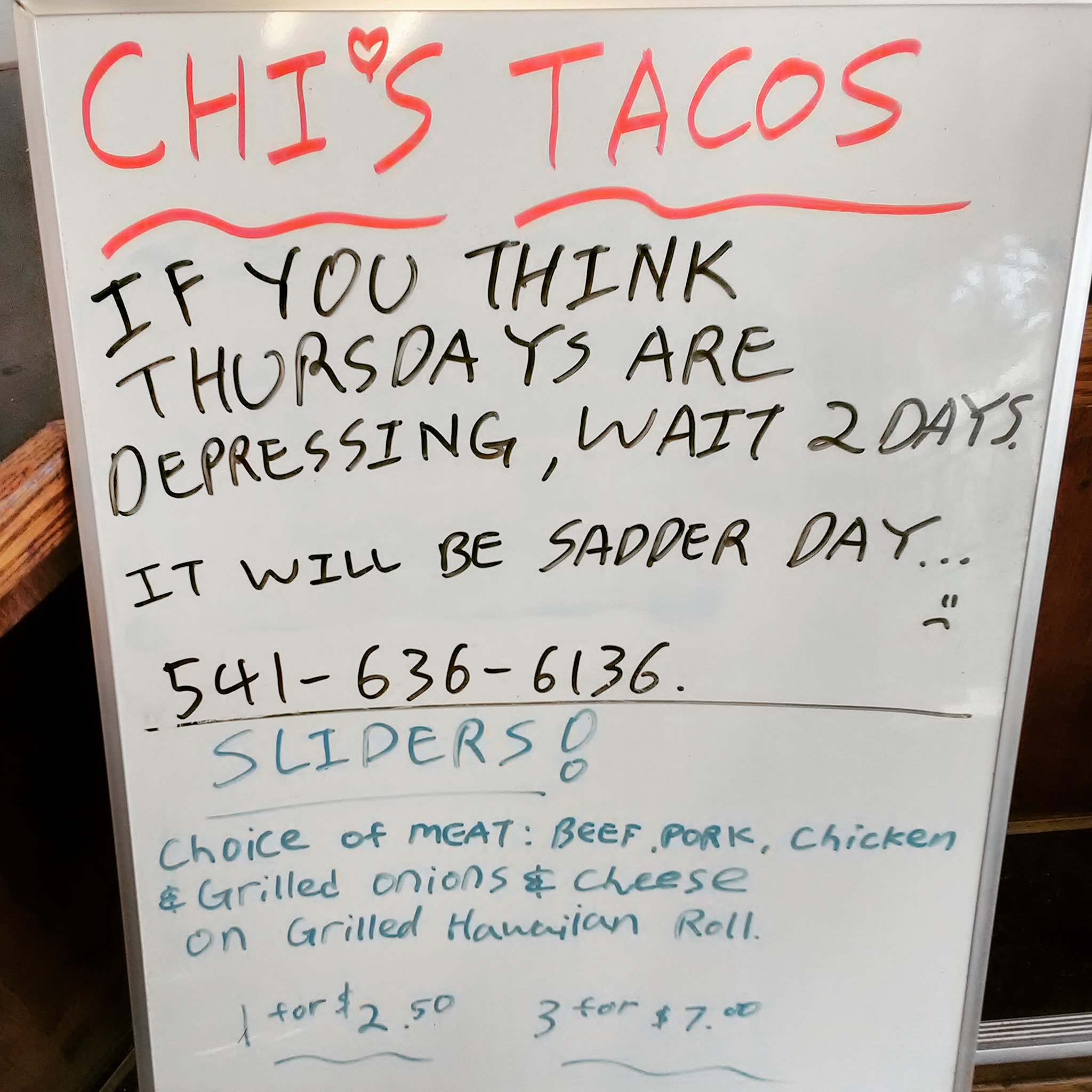 Chi's Korean Taco 30 W 10th Ave, Eugene
