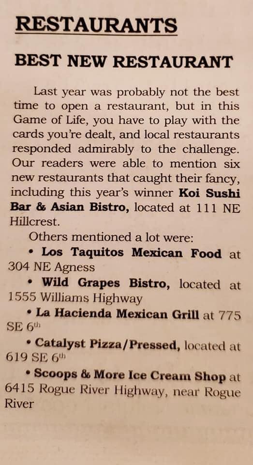 Grants Pass, OR Restaurants Open for Takeout, Curbside Service and/or Delivery Restaurantji