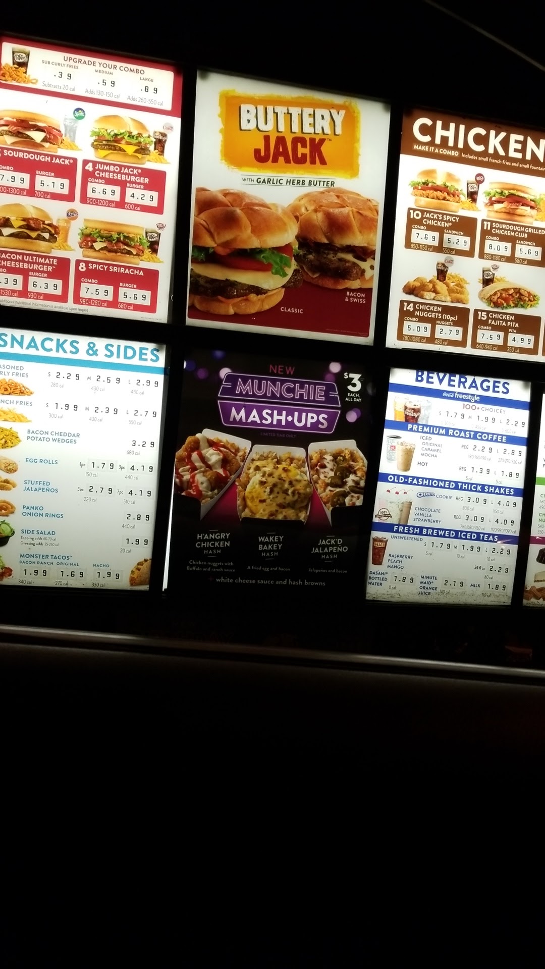 Jack In The Box Menu