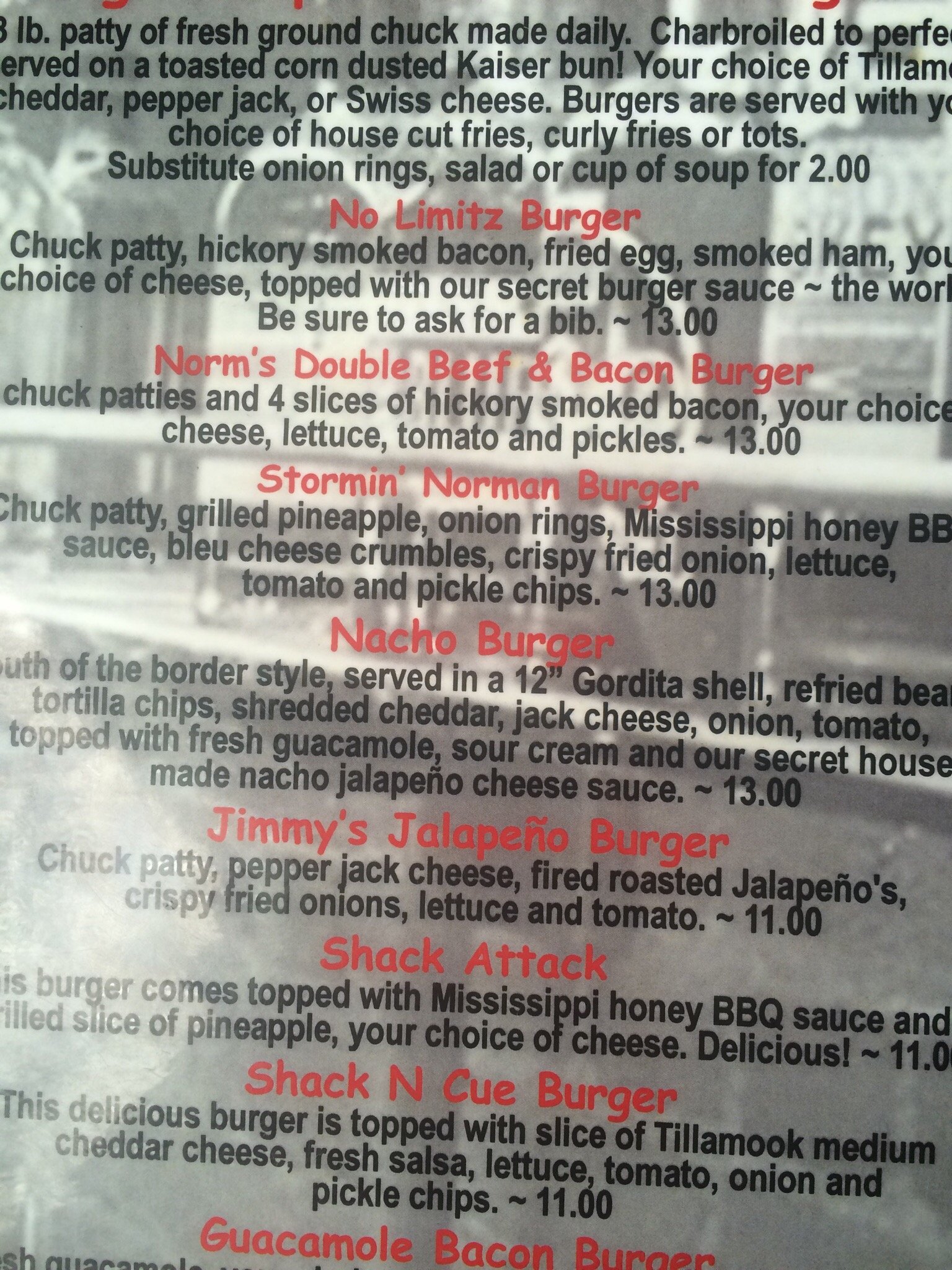 The Night Deposit Whiskey Library Menu