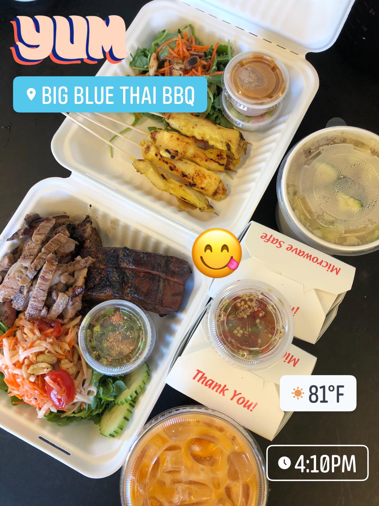 Big Blue Thai BBQ 2679 Commercial St SE, Salem