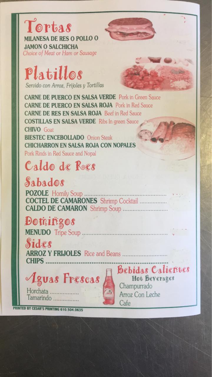 Taqueria Los Amigos 515 N 7th St, Allentown