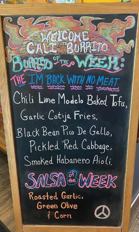 Cali Burrito 2149 Reading Rd, Allentown