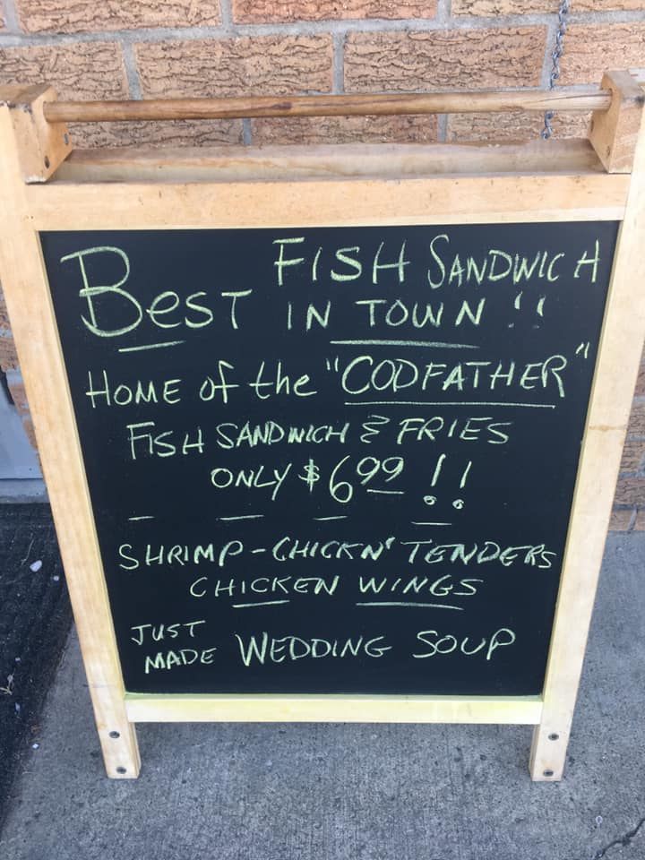 Fazio's Pizza & Italian Food Menu