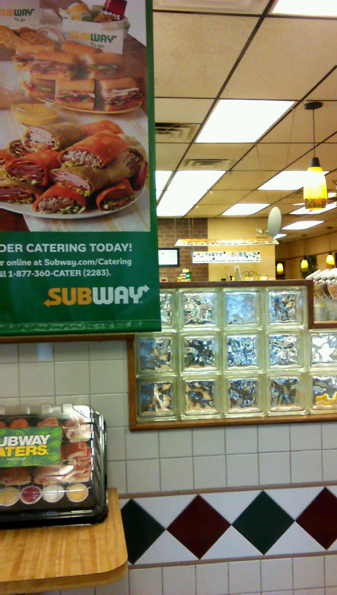 Subway Menu