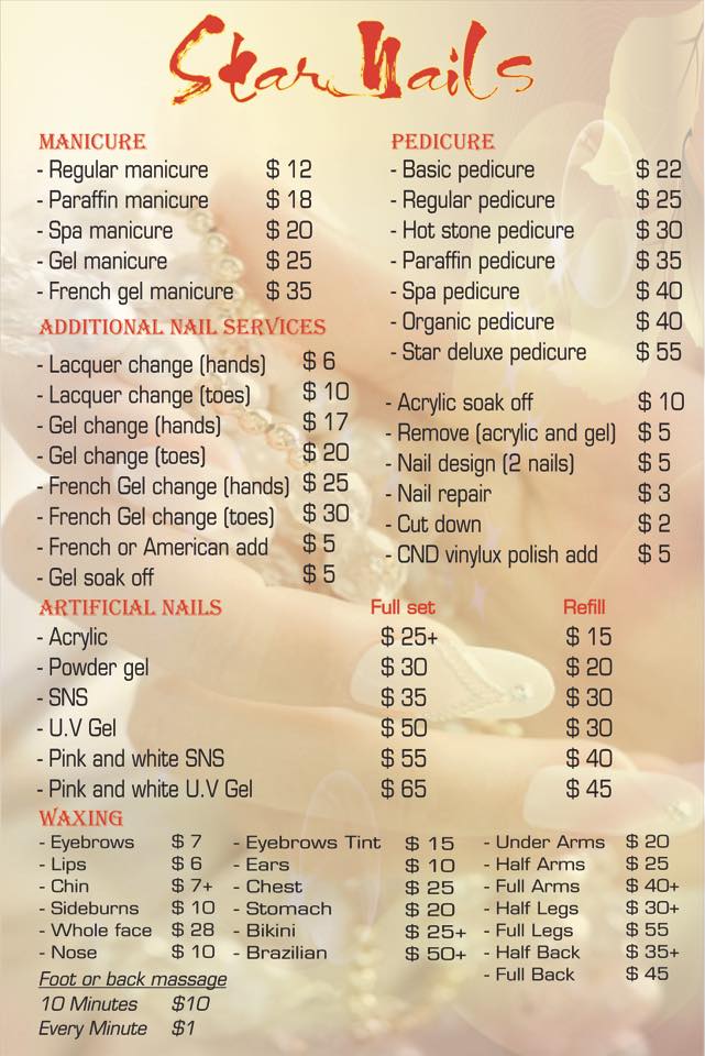 Star Nails 413 W. Ridge Pike, Conshohocken