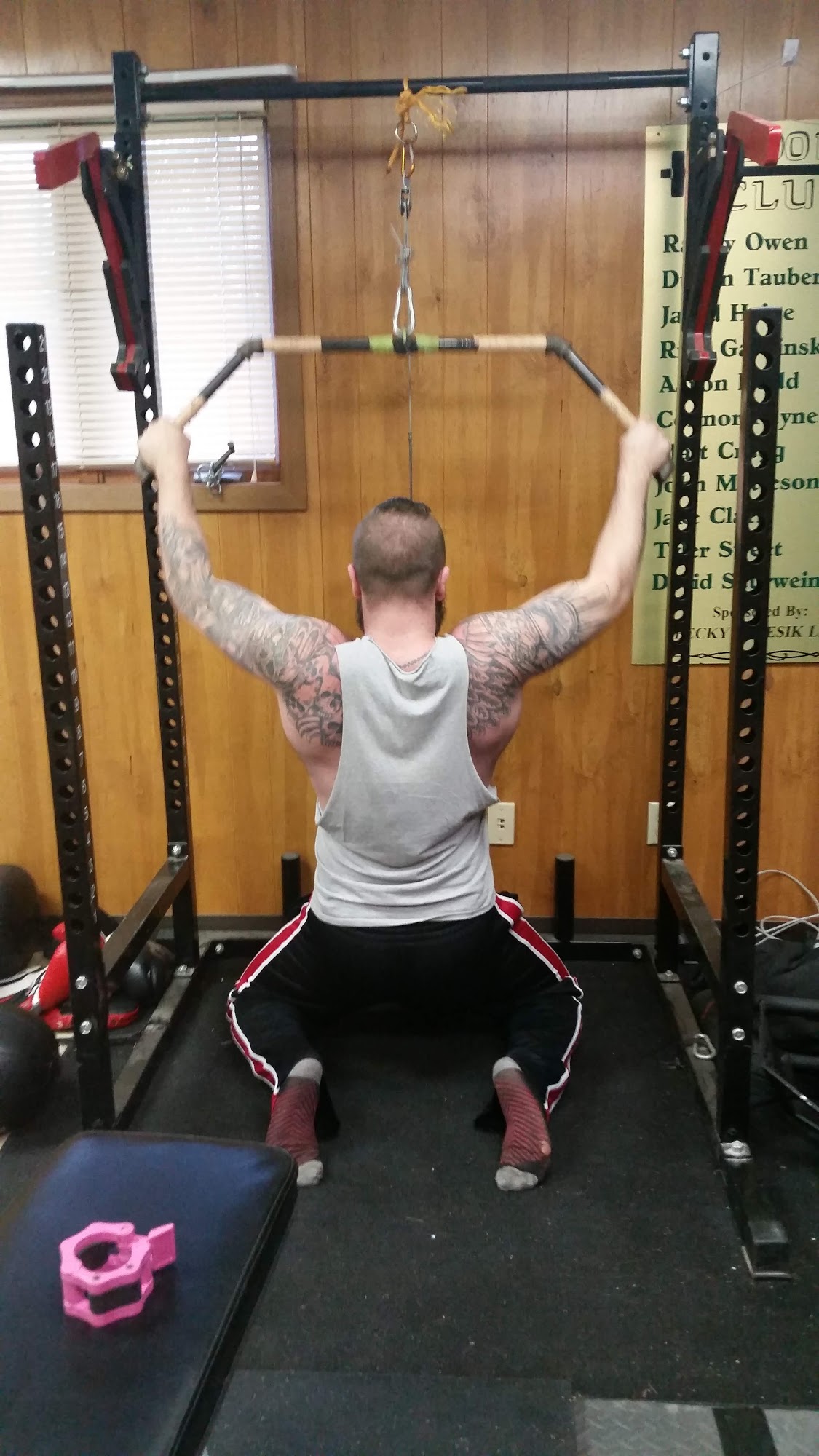 Lifted Barbell