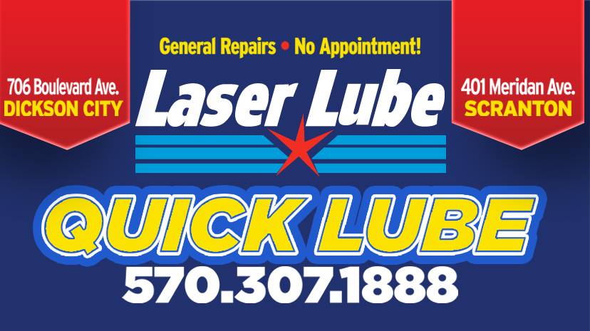 Laser Lube, Dickson City • 10 Minute Oil Change