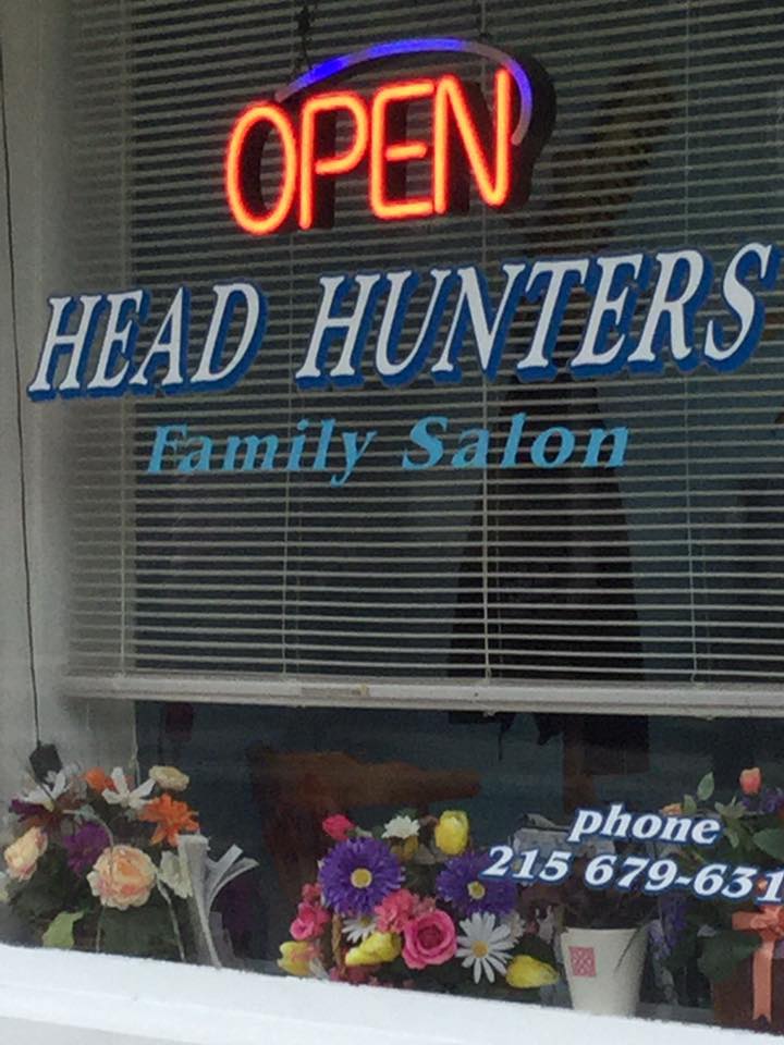 Head Hunters Family Salon 235 Main St # 1, East Greenville Pennsylvania 18041