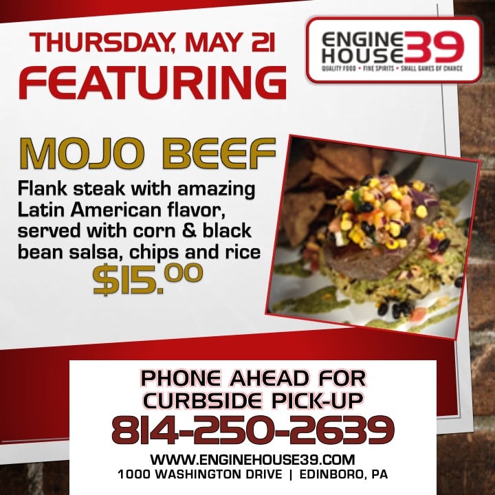 Engine House 39, Edinboro Menu, Reviews (130), Photos (30) Restaurantji