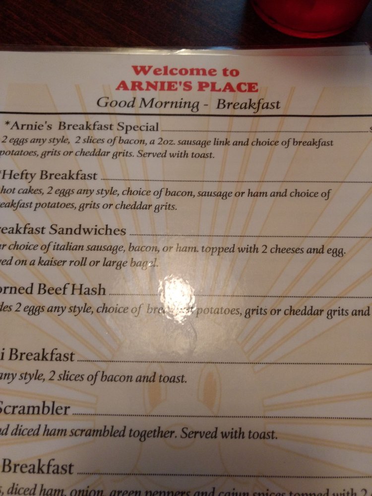 Arnie's Place Family Restaurant 2605 Washington Ave, Erie