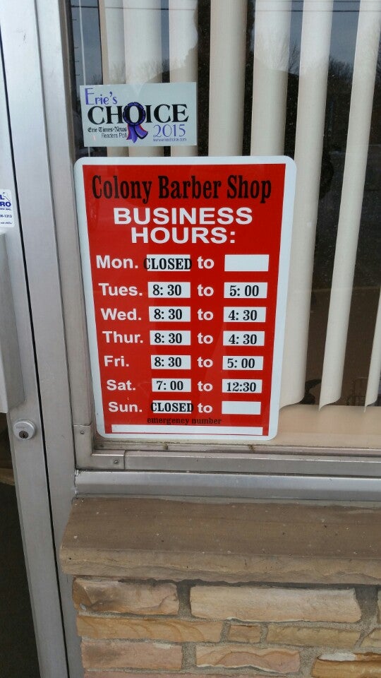 Colony Barber Shop