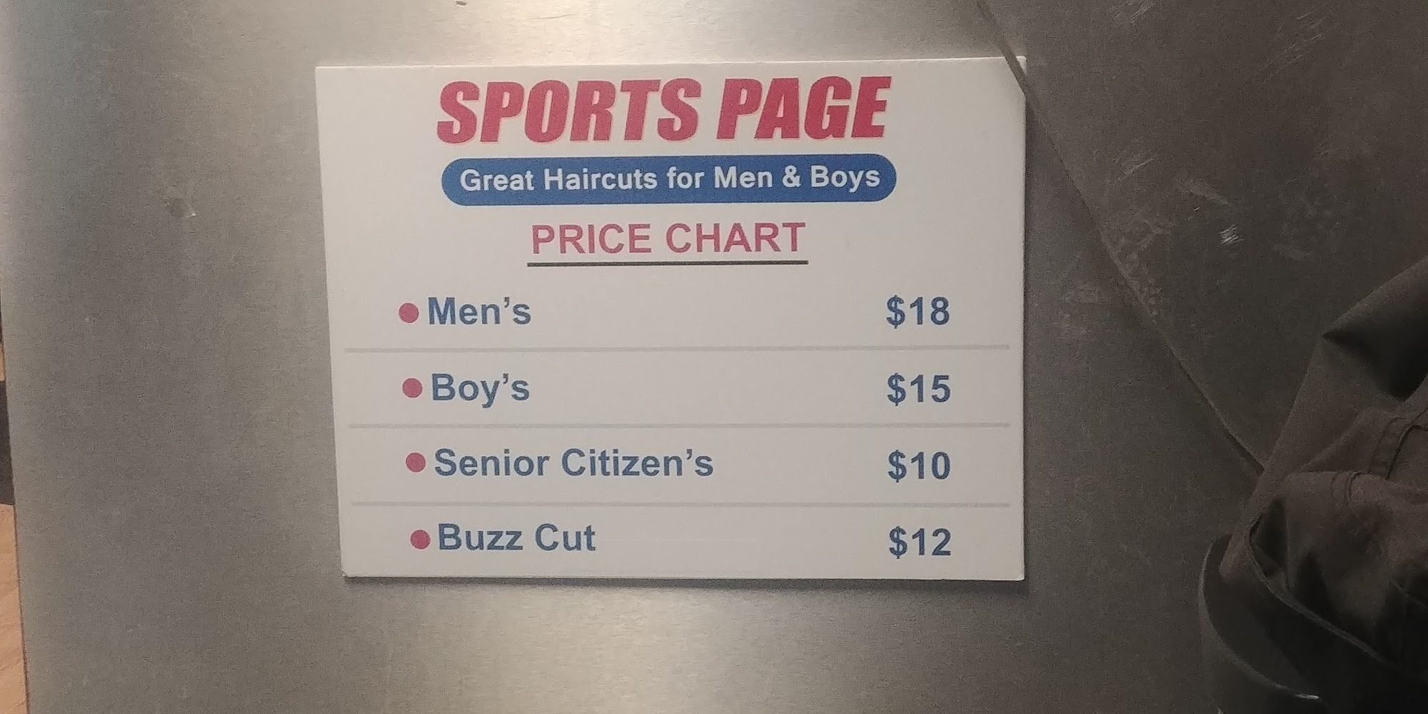 Sports Page Great Hair Cuts for Men & Boys