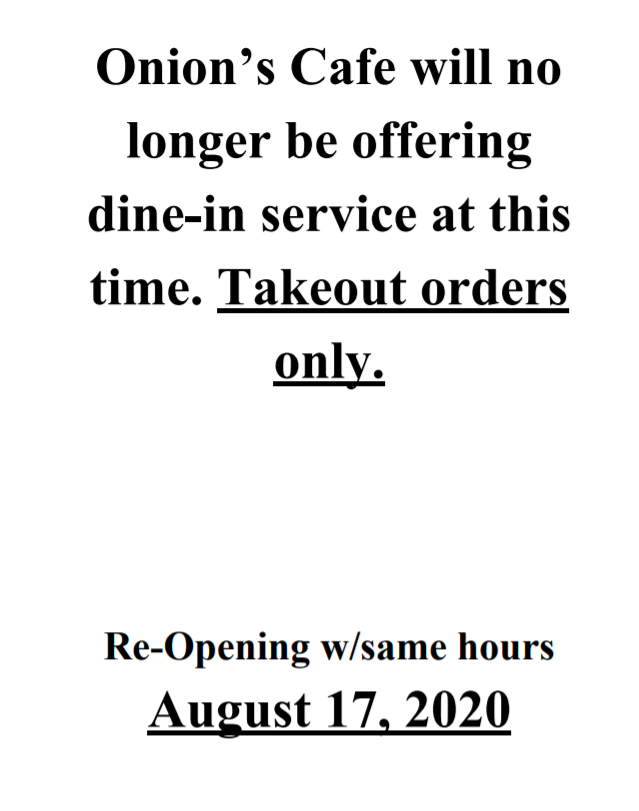Onion's Cafe 340 N Queen St, Lancaster