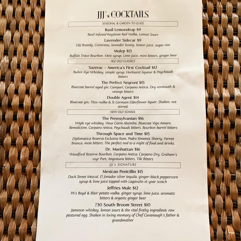 John J Jeffries Restaurant 300 Harrisburg Ave, Lancaster