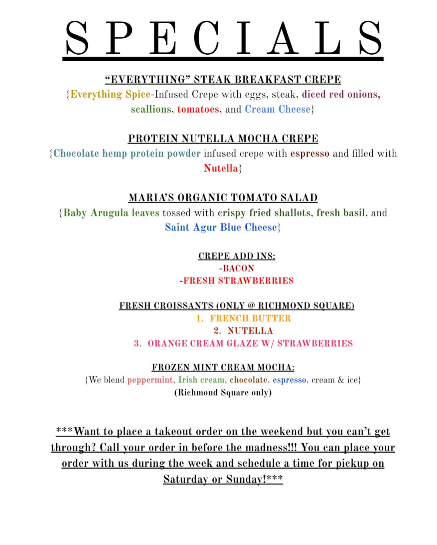 Rachel’s Cafe & Creperie 608 Richmond Dr #109, Lancaster