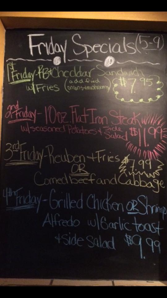 Gridiron Pizza & Gridiron Pub Menu