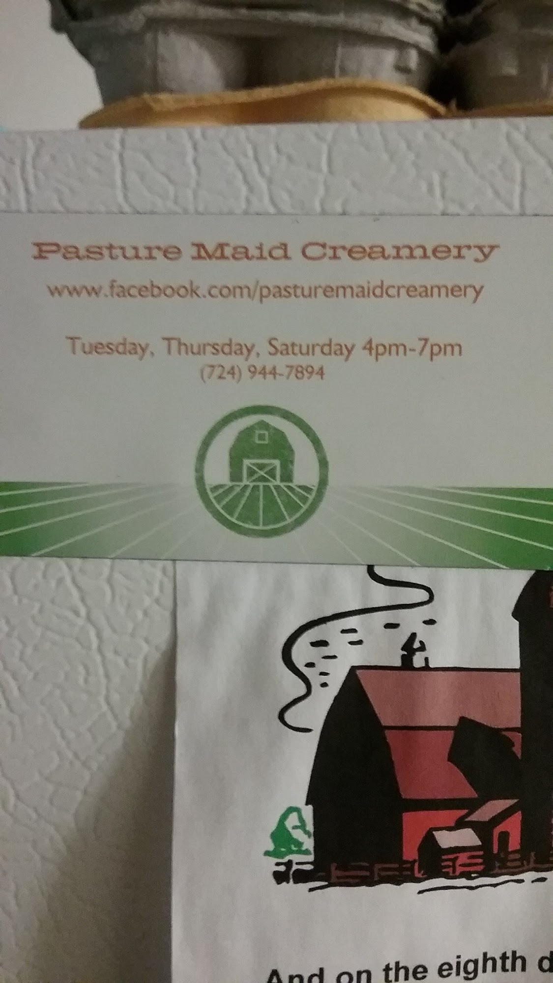 Pasture Maid Creamery