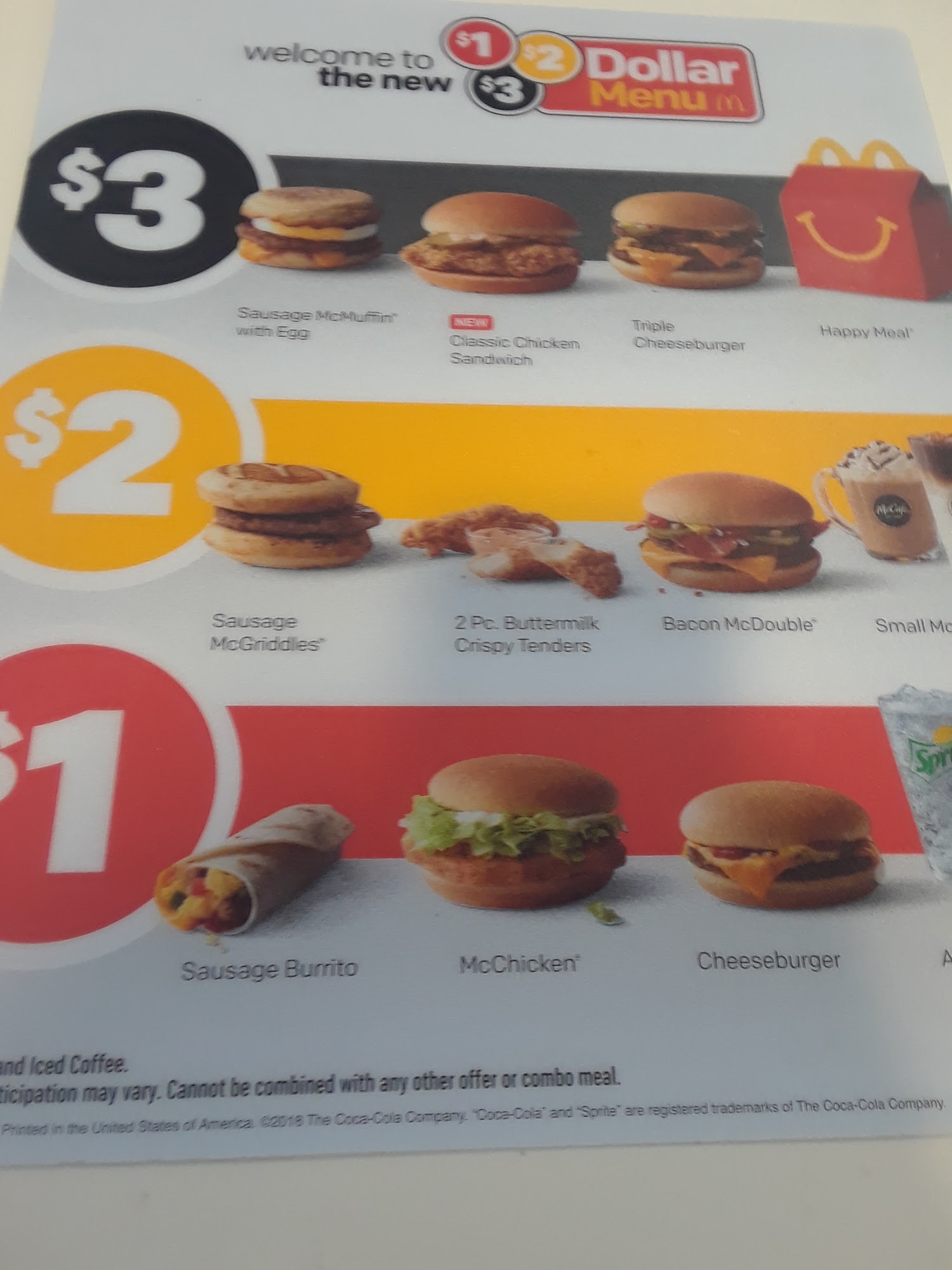 Burger King Menu