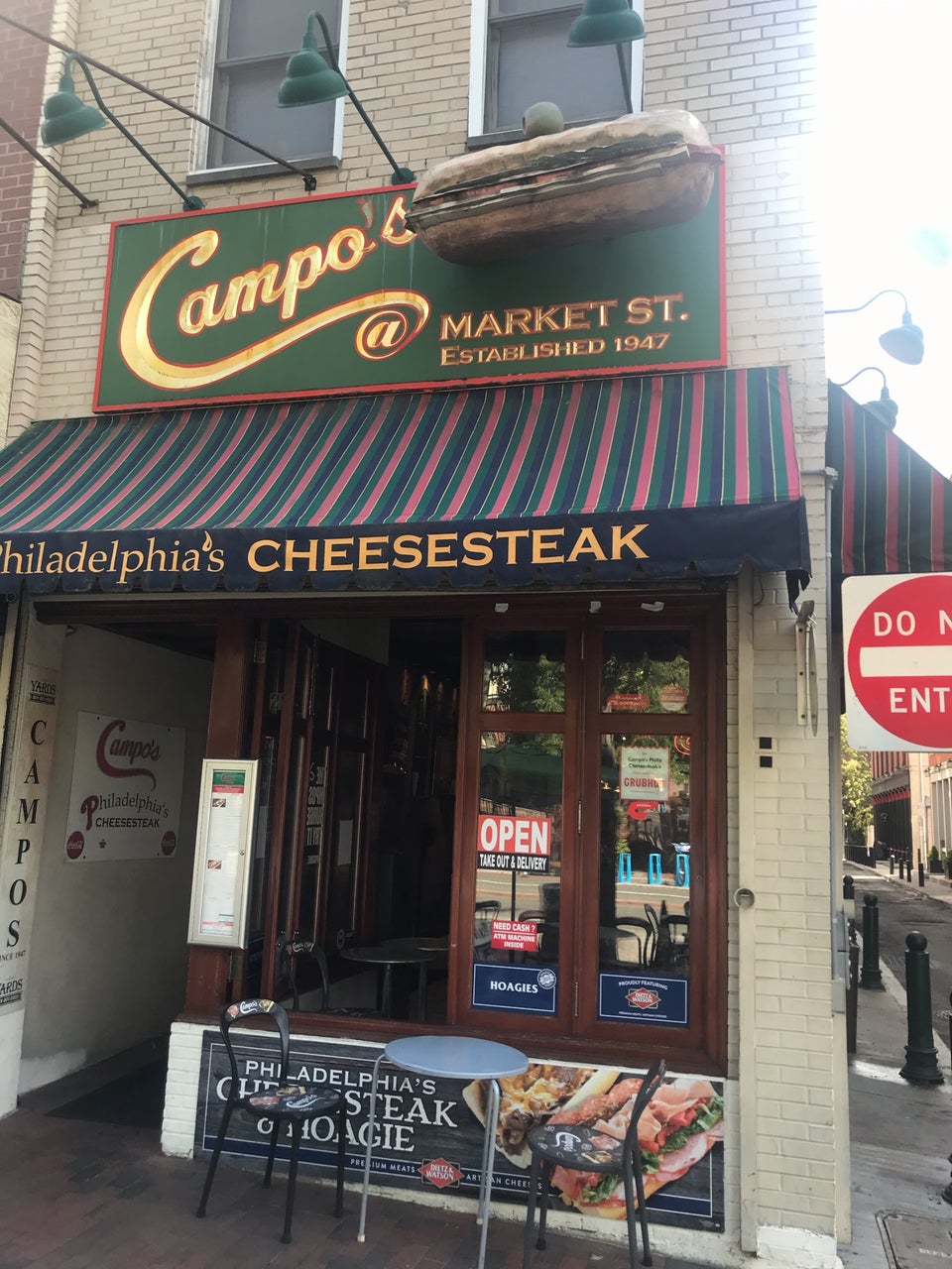 Campo's Philly Cheesesteaks 214 Market St, Philadelphia