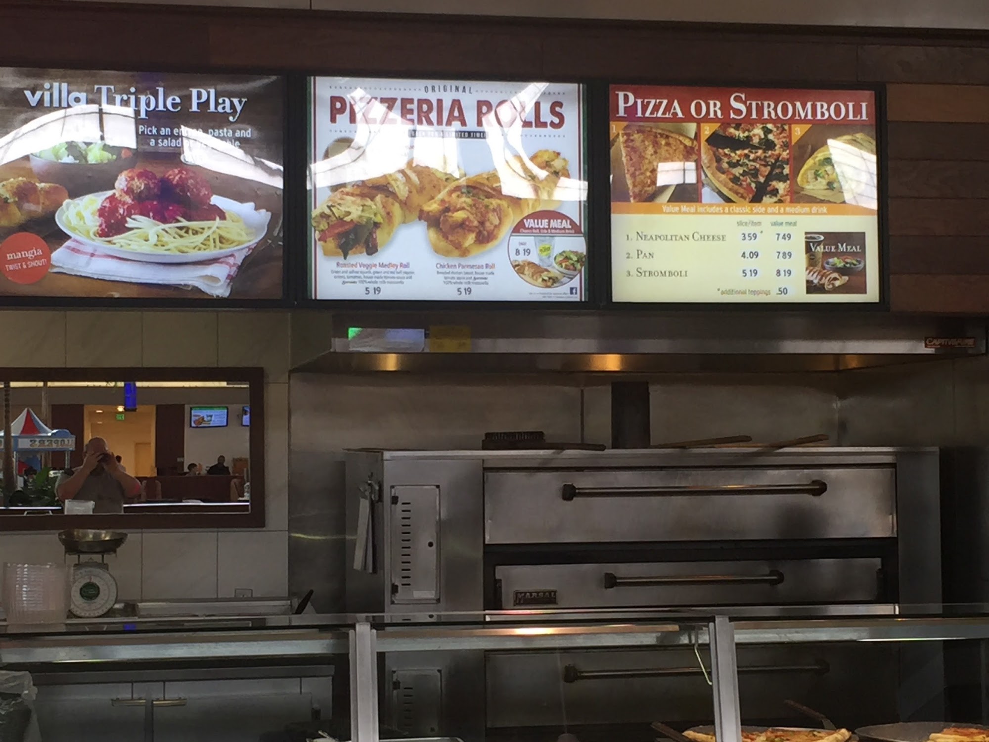 Villa Fresh Italian Kitchen Menu