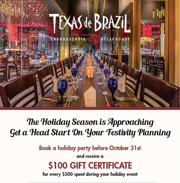 Texas de Brazil 240 W Station Square Dr Ste D-1, Pittsburgh