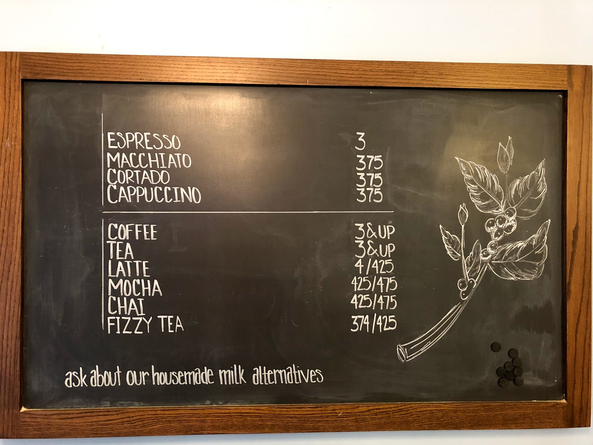 Fifth Avenue Beanery Menu