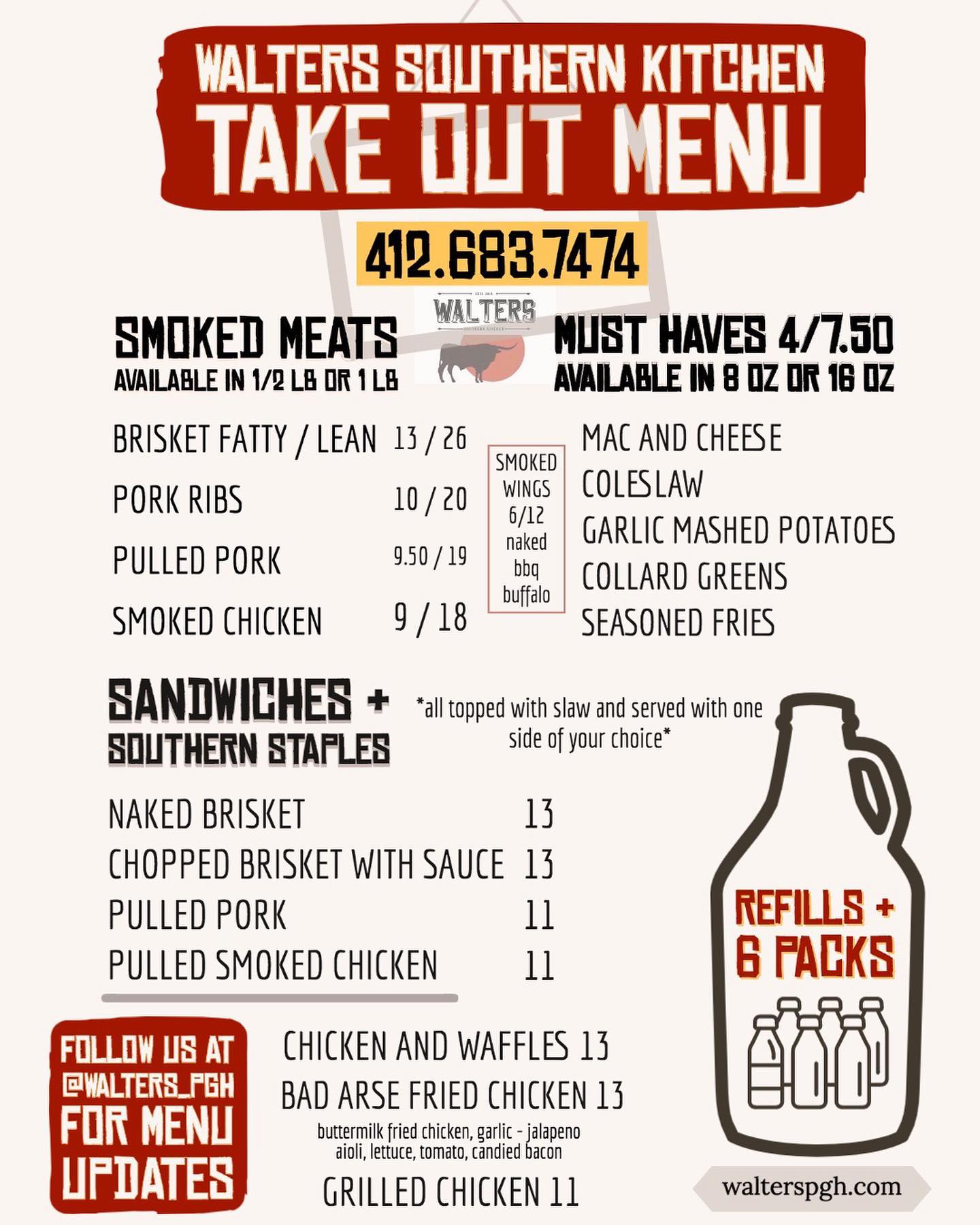 Walter's BBQ Southern Kitchen 4501 Butler St, Pittsburgh
