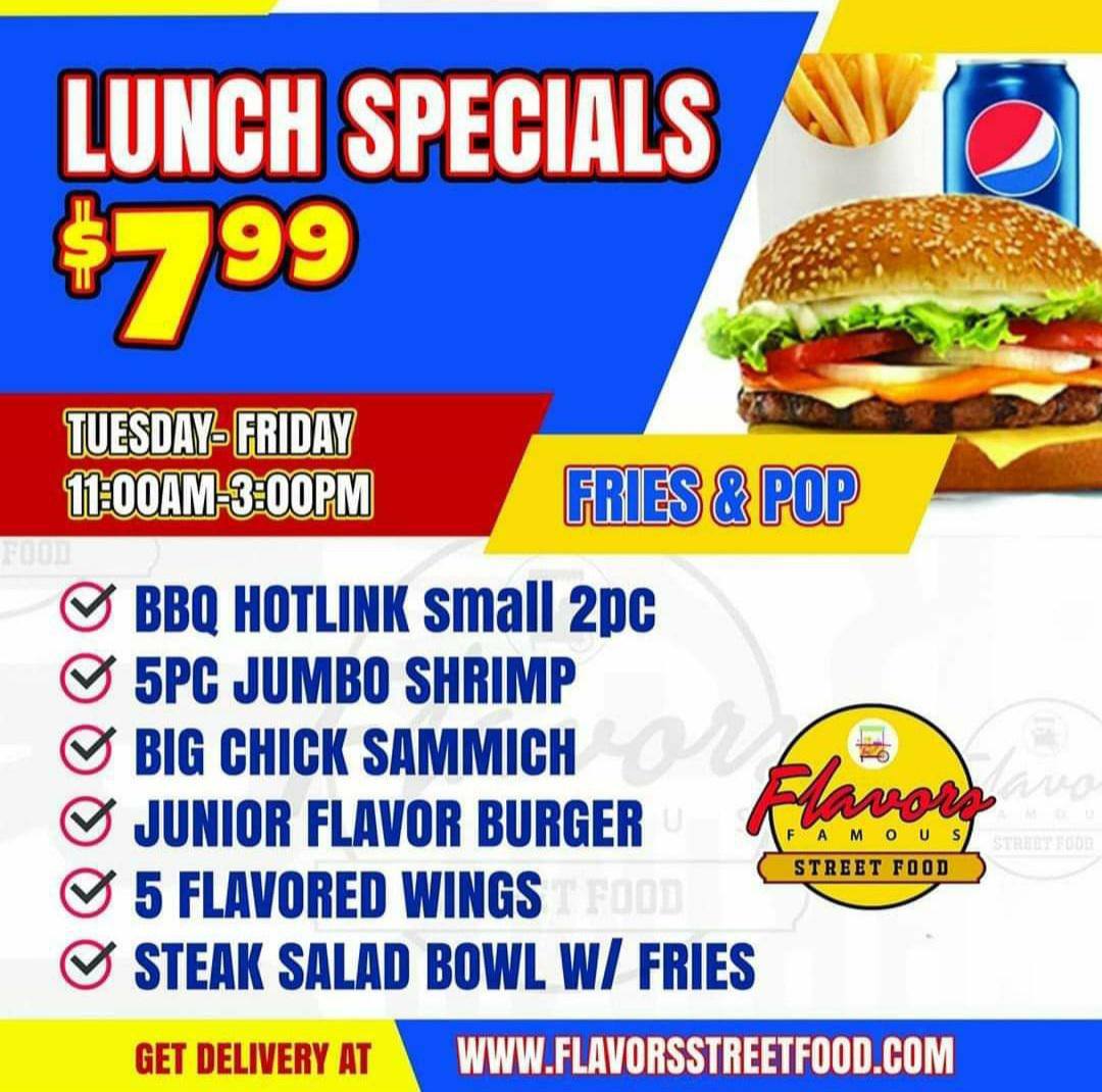Flavors Famous Street Food 3231 Brighton Rd, Pittsburgh