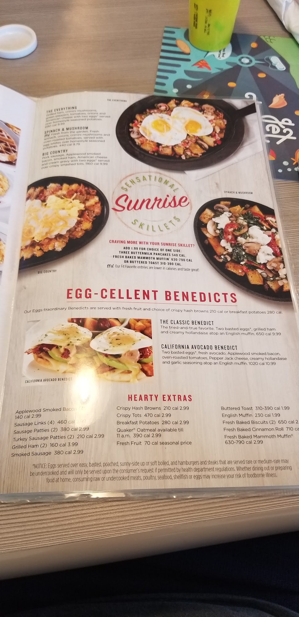 Perkins Restaurant & Bakery Menu
