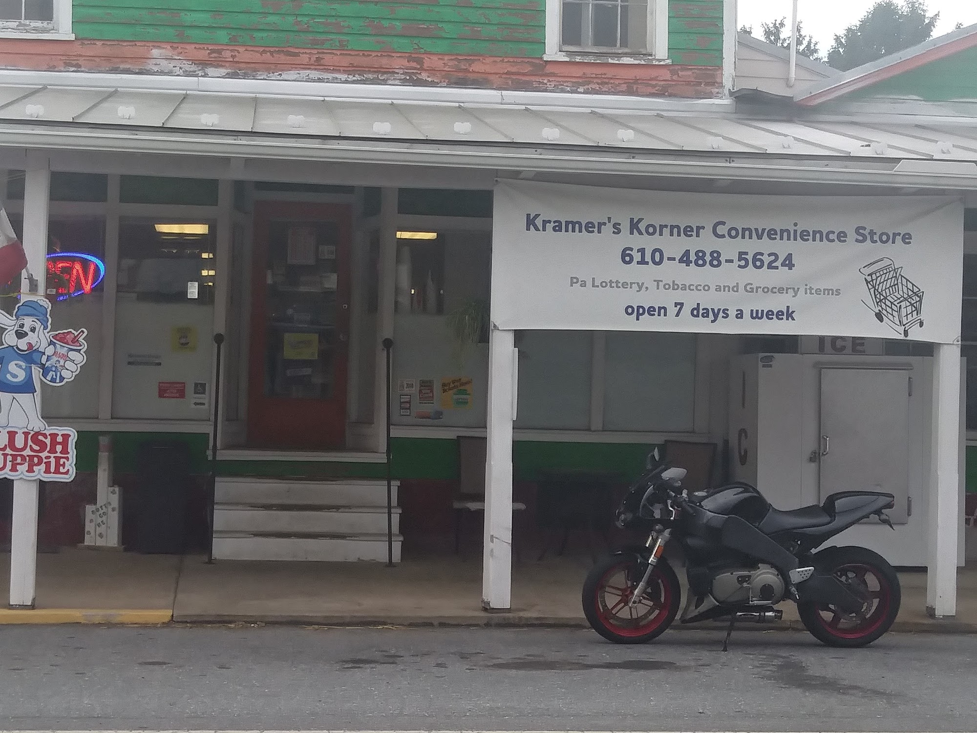 Kramer's Korner and Kramer's Scoops and Subs