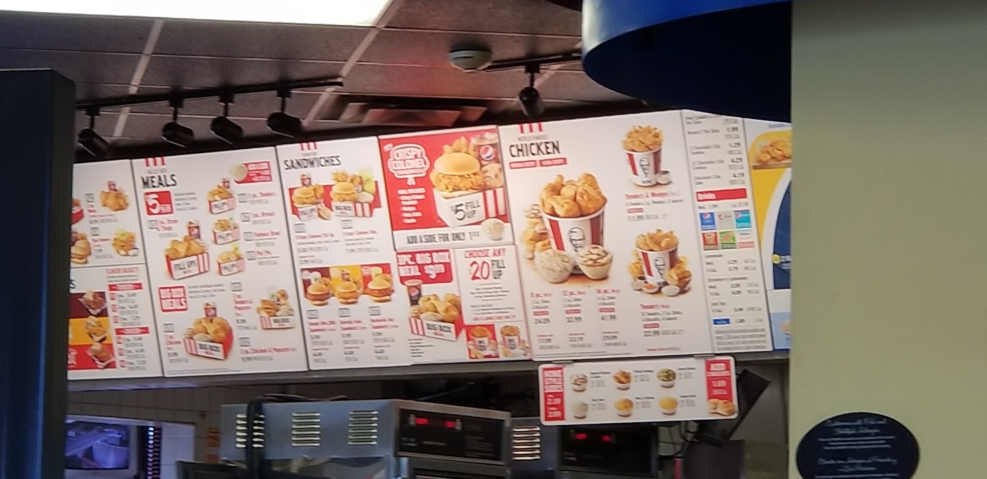 KFC Menu