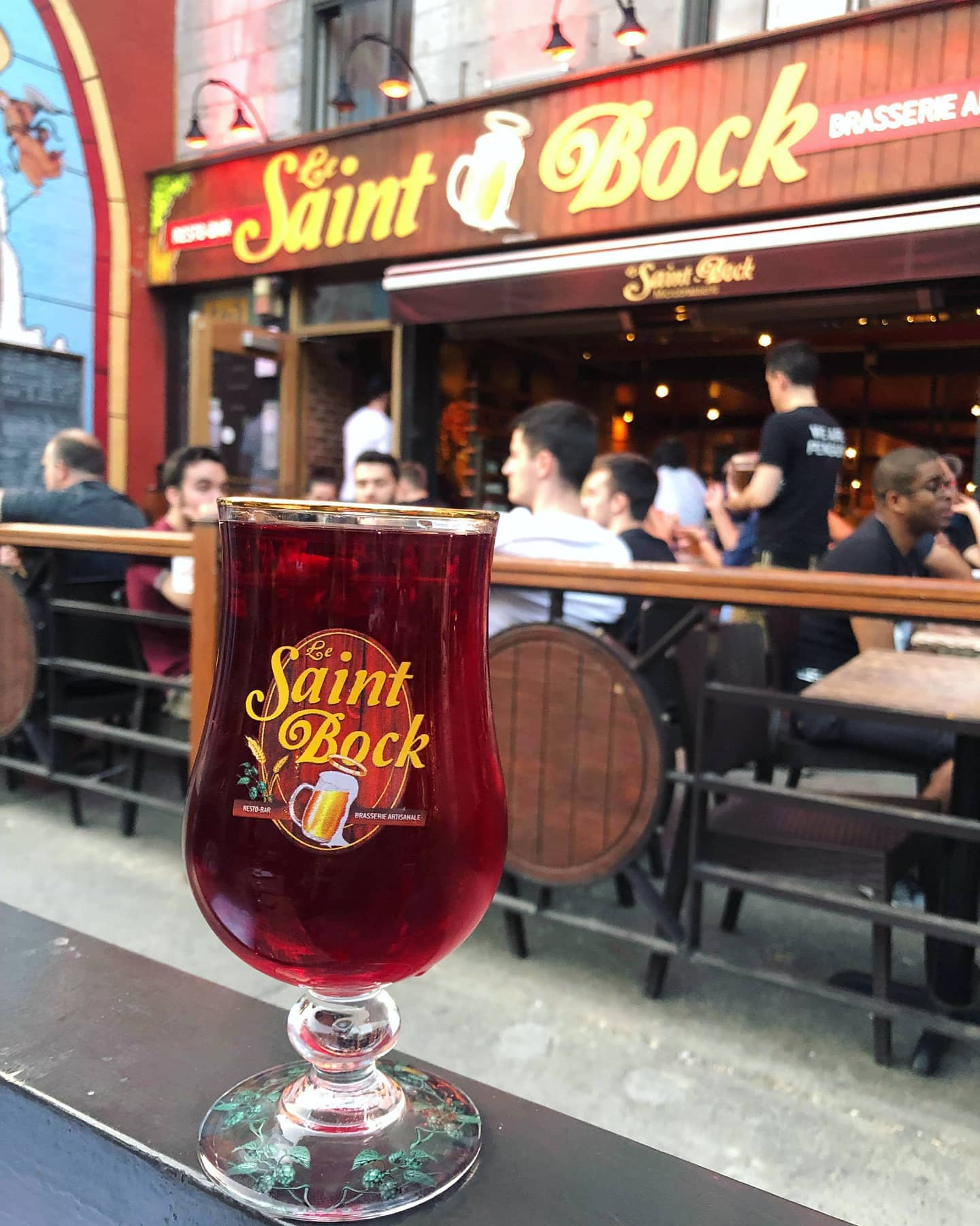 Le Saint Bock 1749 St Denis St, Montreal