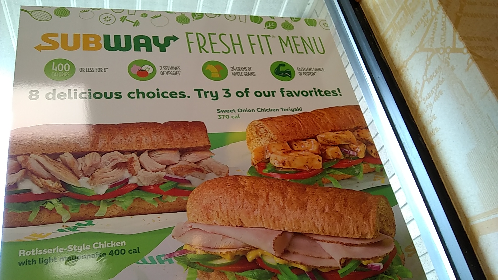 Subway Menu